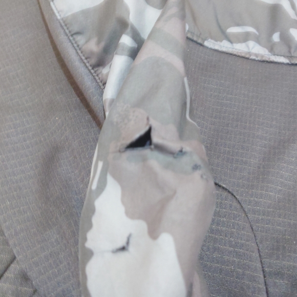 The North Face Jacket Men's Medium Camouflage Black Green Full Zip Hoodie - Picture 6 of 15